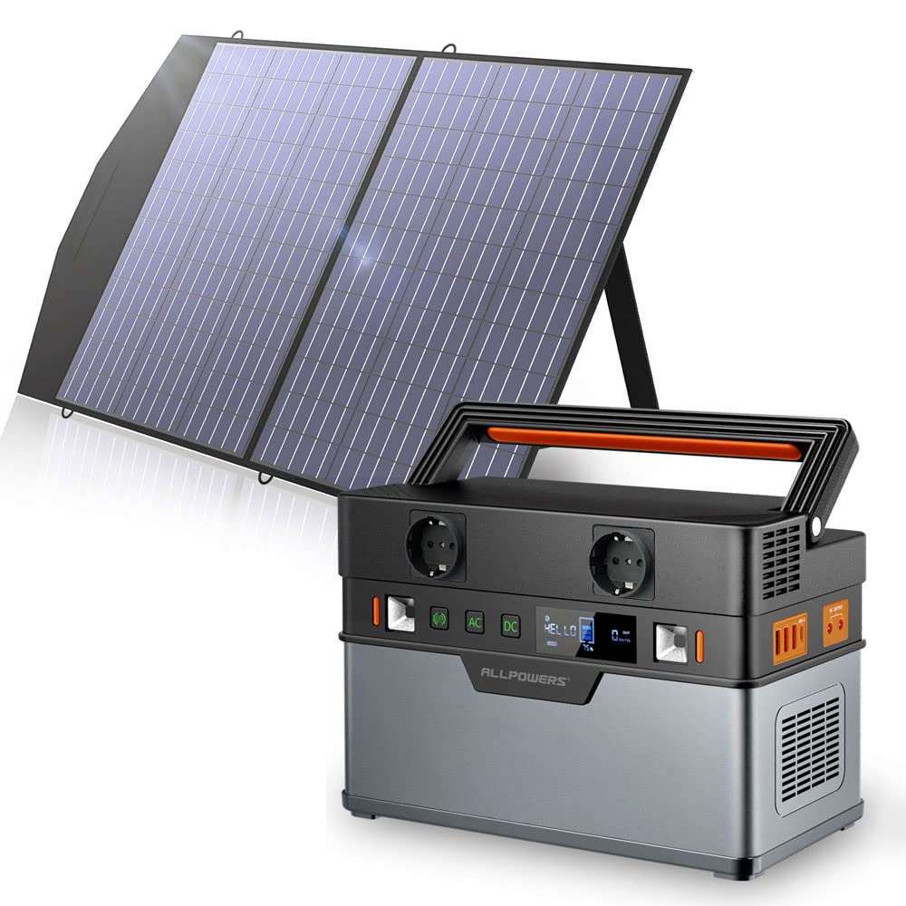 ALLPOWERS Generador Solar 700W ( S700 + SP027 Panel Solar 100W)