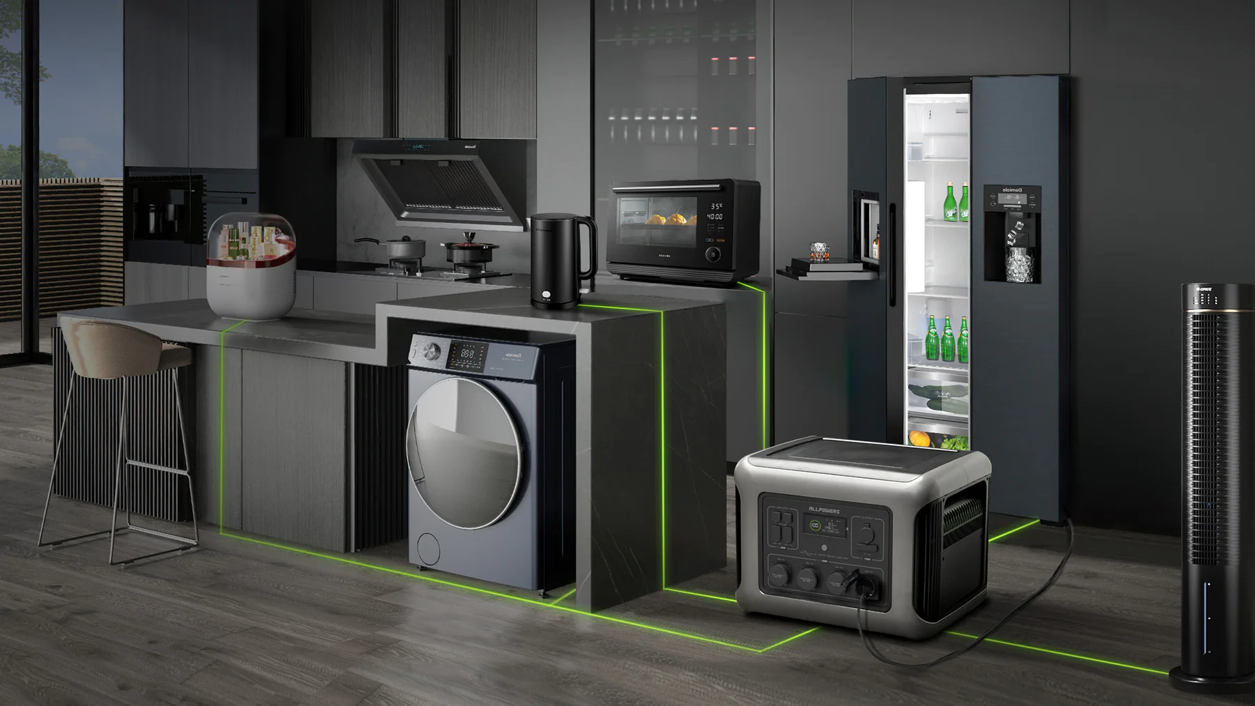 Función UPS: El nervio se queda sin energía