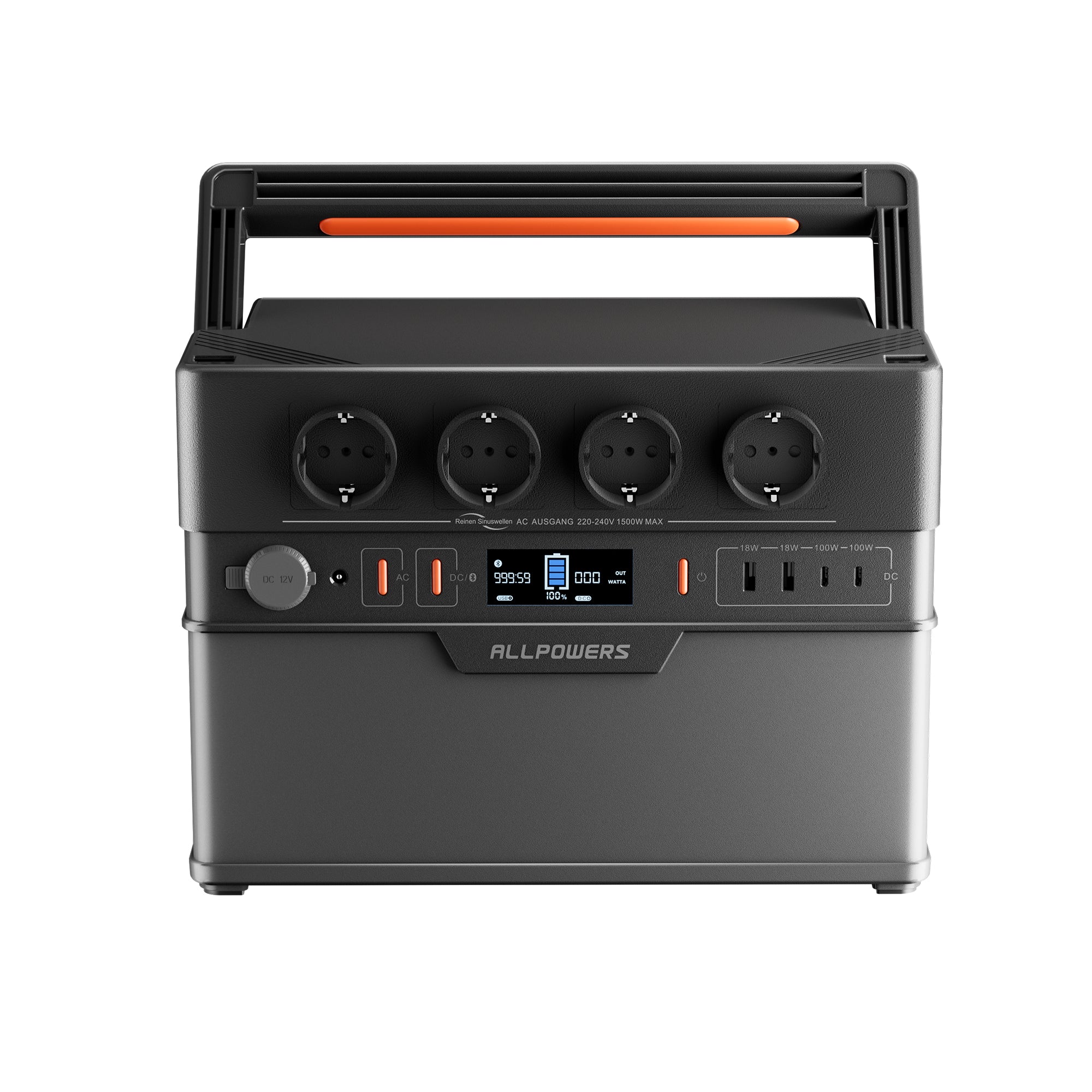 ALLPOWERS S1500 PLUS Central Eléctrica Portátil 1500W 1092Wh