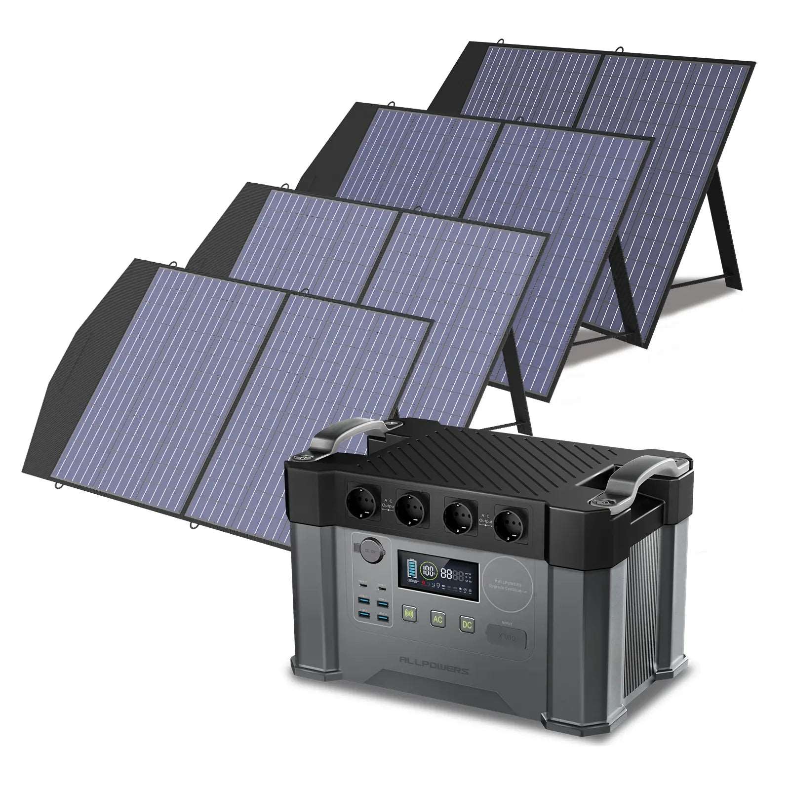 ALLPOWERS Generador Solar 2000W (S2000 + SP027 Panel Solar 100W)