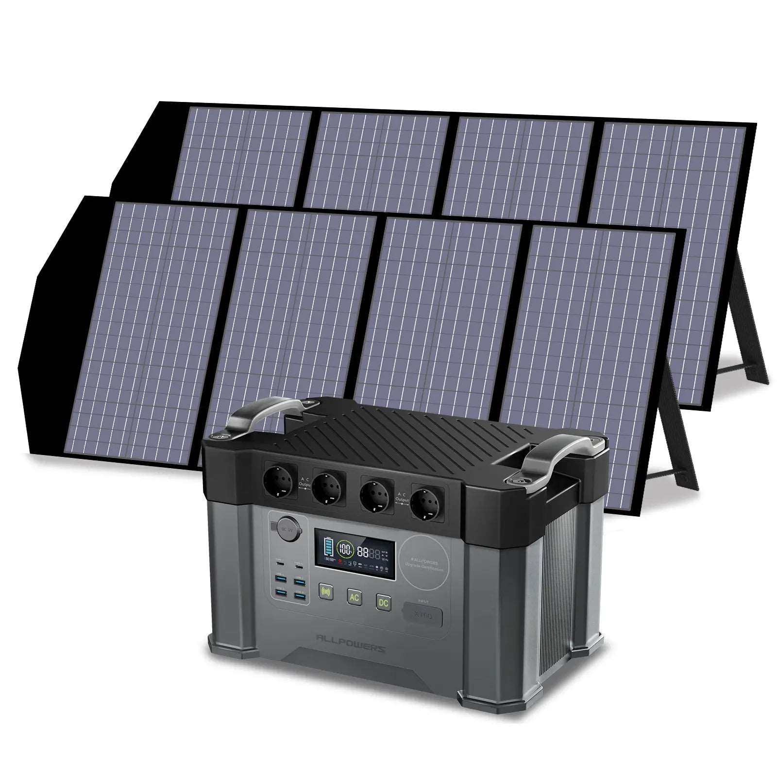 ALLPOWERS Generador Solar 2000W (S2000 + SP029 Panel Solar 140W)