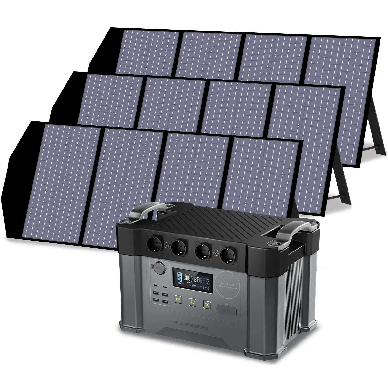 ALLPOWERS Generador Solar 2000W (S2000 + SP029 Panel Solar 140W)