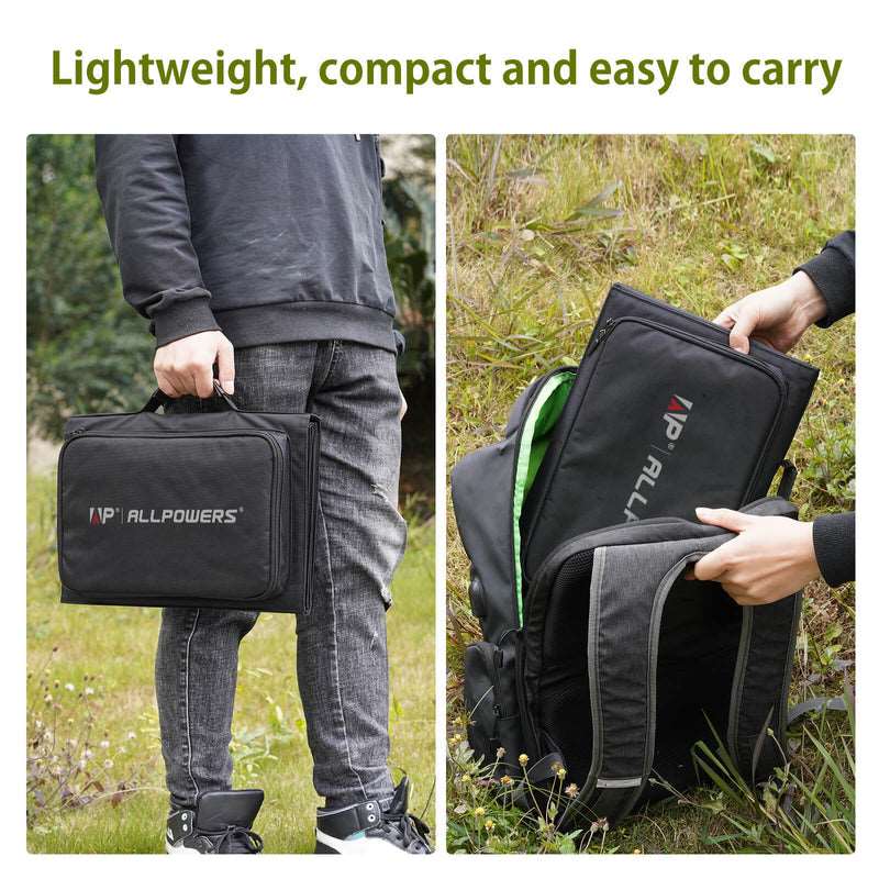 ALLPOWERS Generator Solar 200W (S200 + SP026 60W Placa Solar)