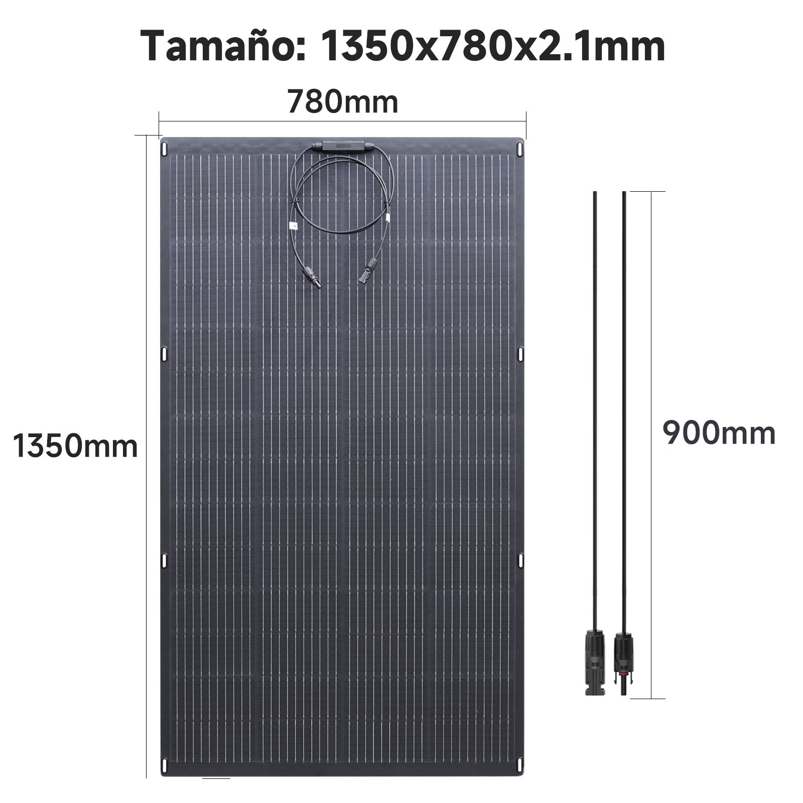 ALLPOWERS SF200 Placa Solar Portátil Flexible 200W