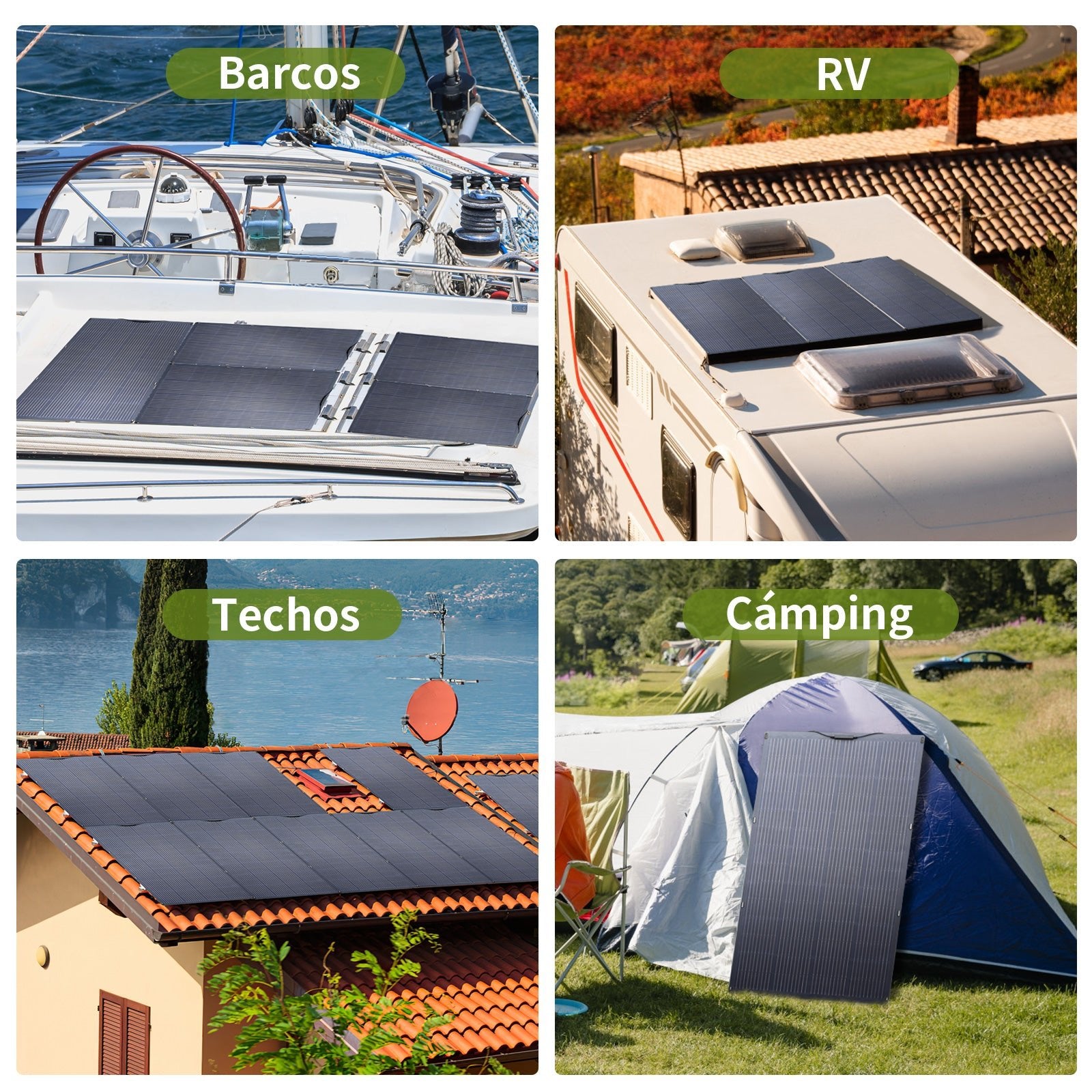 ALLPOWERS SF200 Placa Solar Portátil Flexible 200W