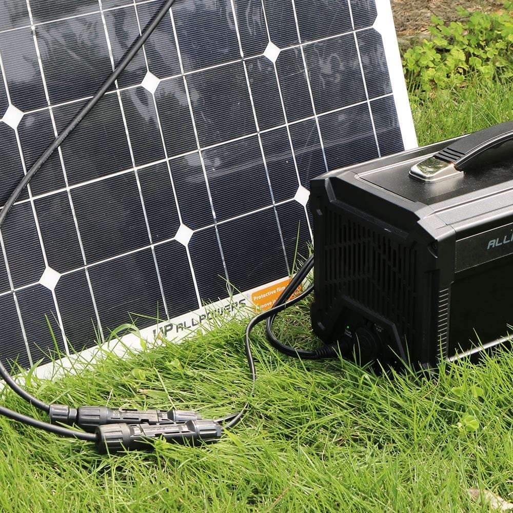 ALLPOWERS Cable de extensión solar con 5521 Conector (1,5 M 16 AWG)