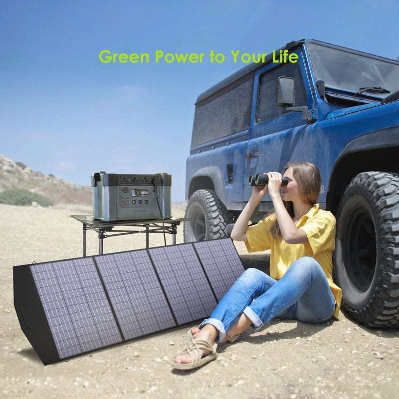 ALLPOWERS Generador Solar 2500W ( R2500 + SP033 Panel Solar 200W)