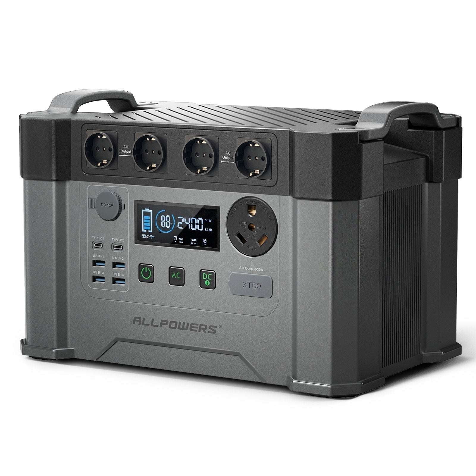 ALLPOWERS Generador Solar 2400W (S2000 Pro + SP039 Panel Solar 600W)