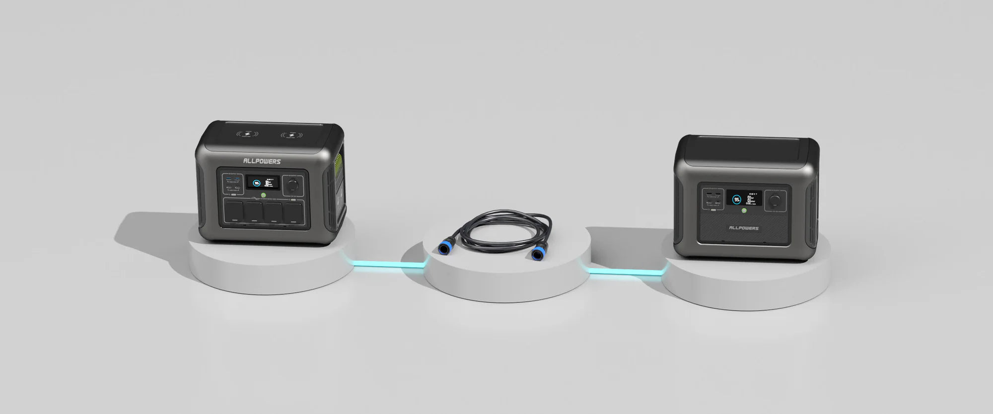 Energía portátil. Expansión flexible.