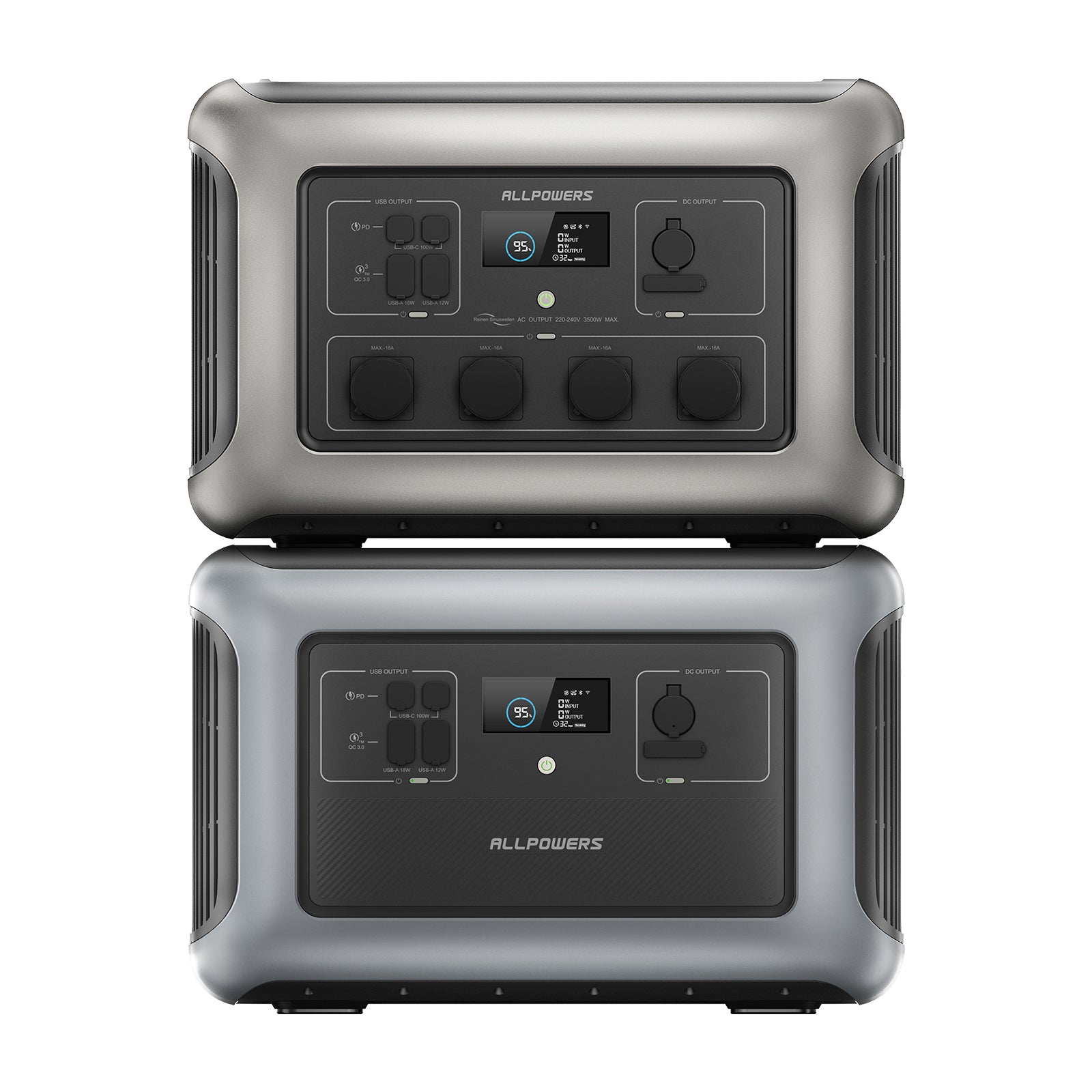 ALLPOWERS R3500 Estación de Energía Portátil Respaldo para el Hogar 3500W 3168Wh
