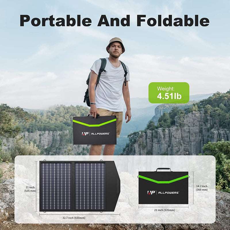 ALLPOWERS Generator Solar 200W (S200 + SP020 60W Panel Solar)