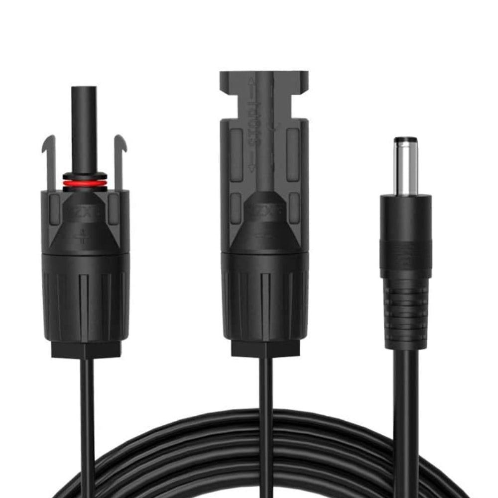 ALLPOWERS Cable de extensión solar con 5521 Conector (1,5 M 16 AWG)