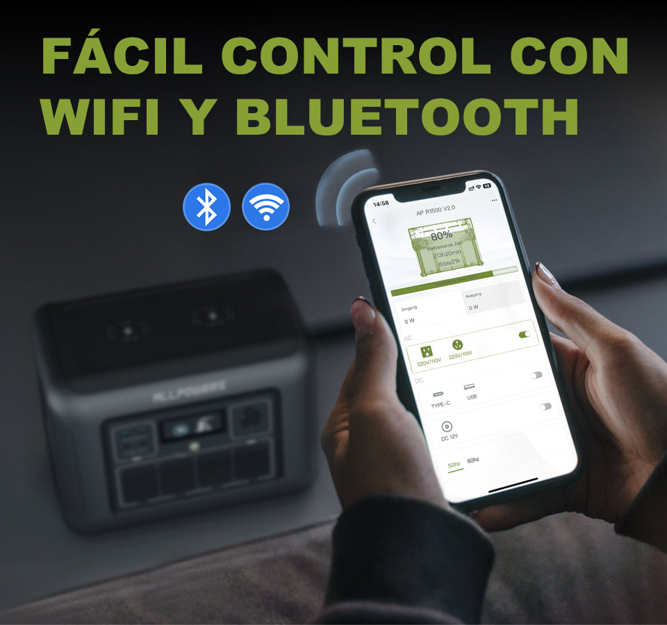 Función de Control Inteligente de Wifi y Bluetooth