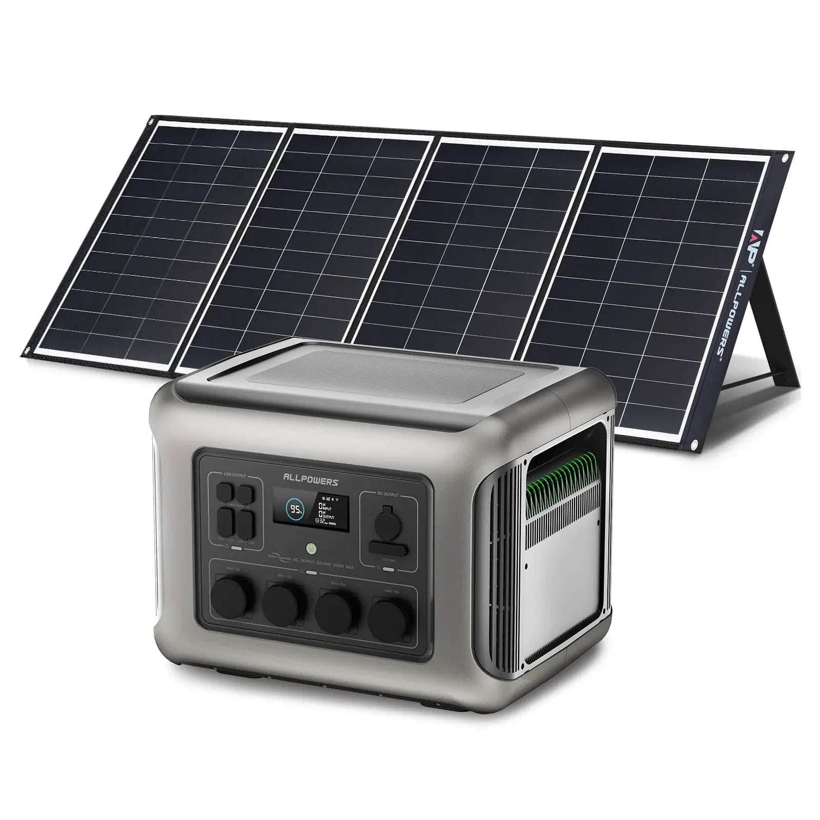 ALLPOWERS Generador Solar 2500W (R2500 + SP035 Panel Solar 200W)