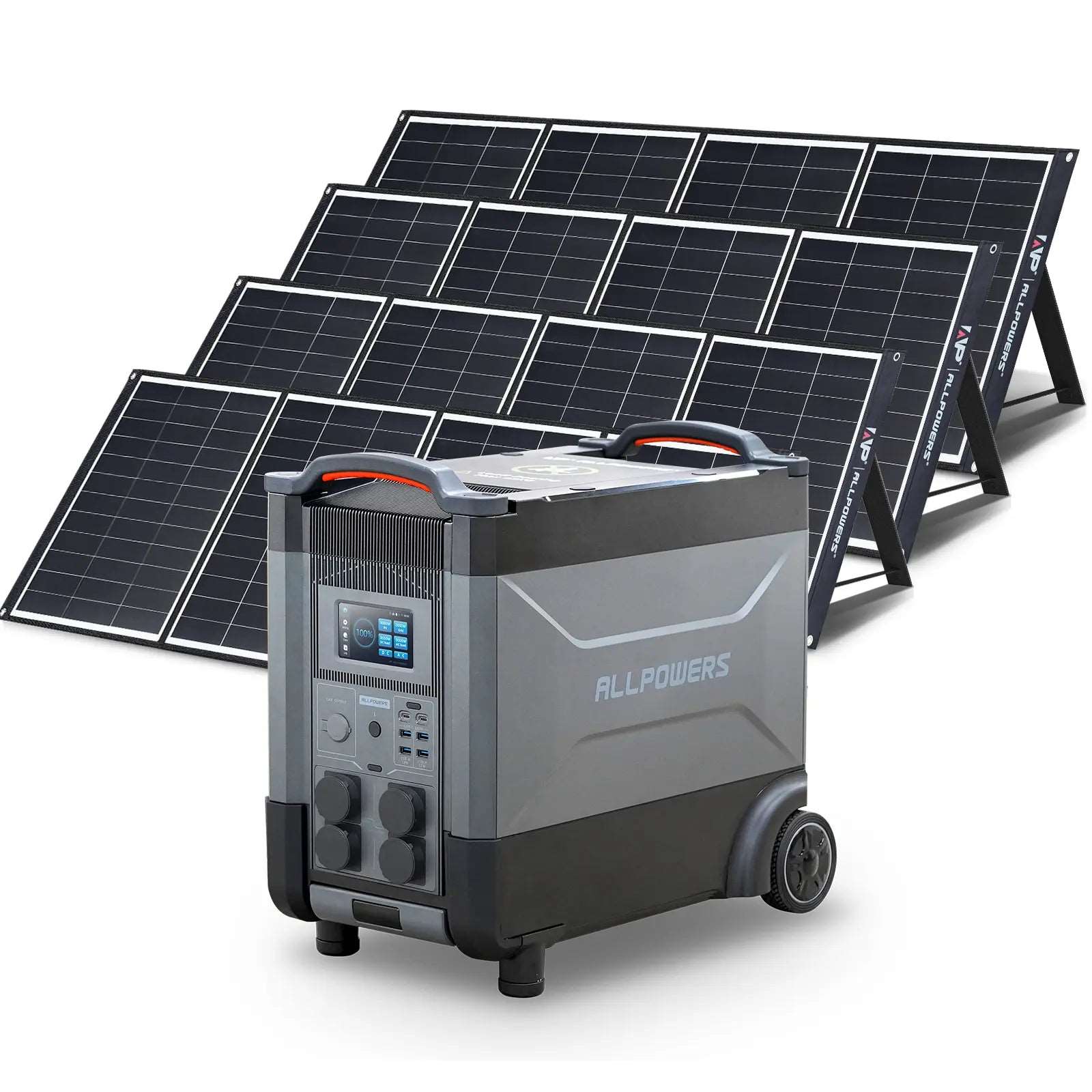 ALLPOWERS Generador Solar 4000W ( R4000 + SP035 Panel Solar 200W )