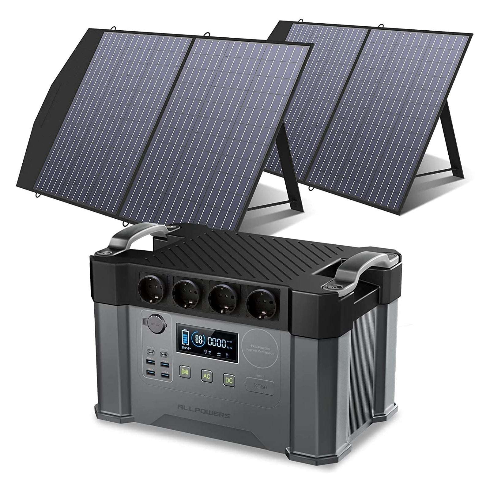 ALLPOWERS Generador Solar 2000W (S2000 + SP027 Panel Solar 100W)