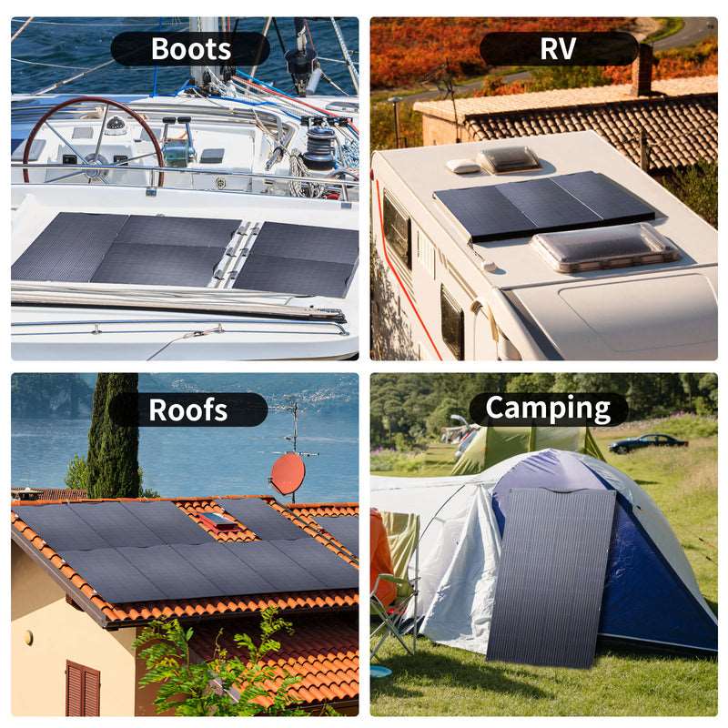 ALLPOWERS Generador Solar 2000W ( S2000 + SF200 Panel Solar Flexible 200W)