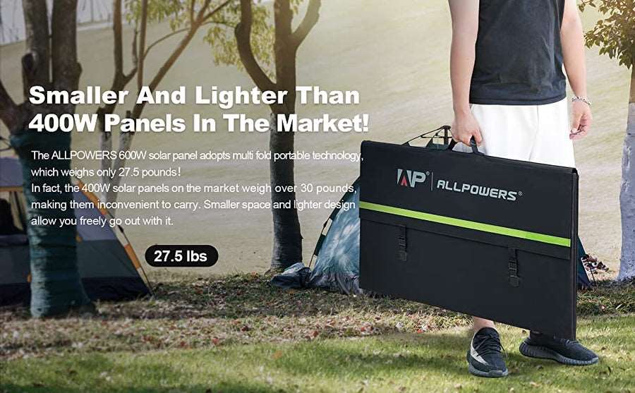 ALLPOWERS Generador Solar 2400W (S2000 Pro + SP039 Panel Solar 600W)