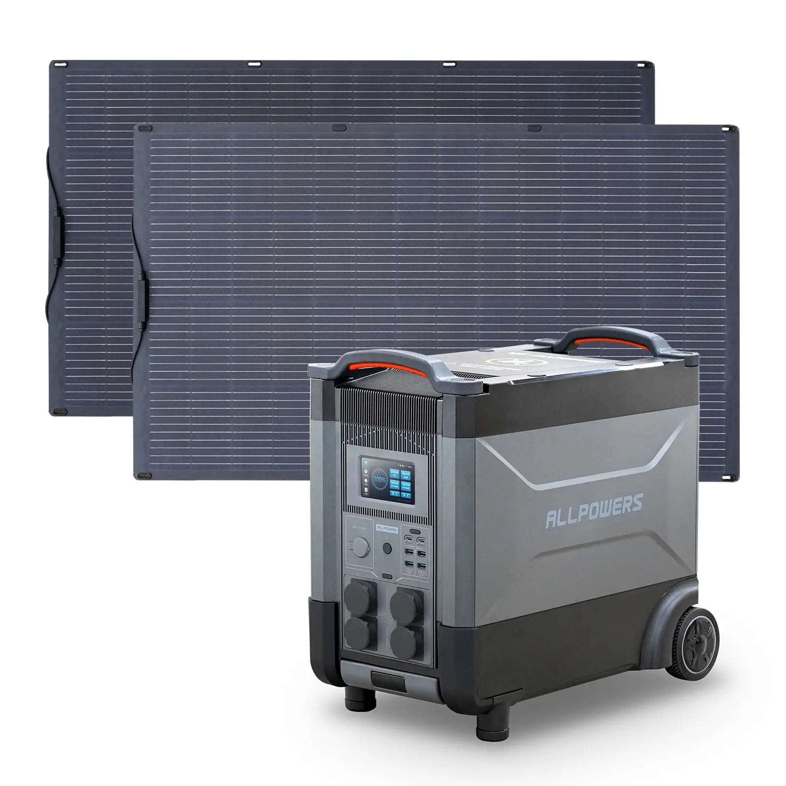 ALLPOWERS Generador Solar 4000W ( R4000 + SF200 Panel Solar Flexible 200W)