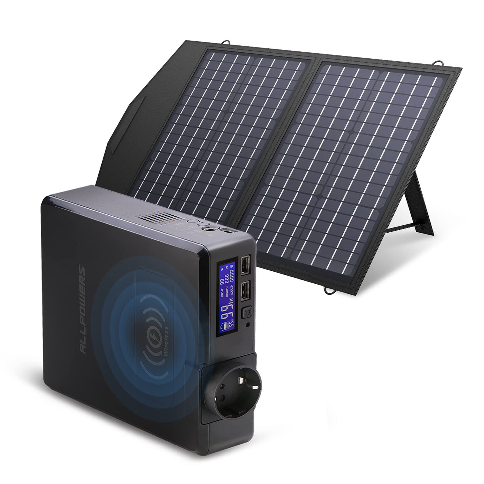 ALLPOWERS Generator Solar 200W (S200 + SP020 60W Panel Solar)