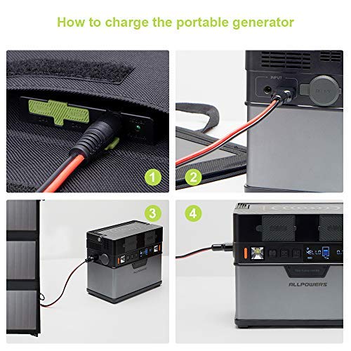 ALLPOWERS Generator Solar 200W (S200 + SP012 100W Panel Solar)