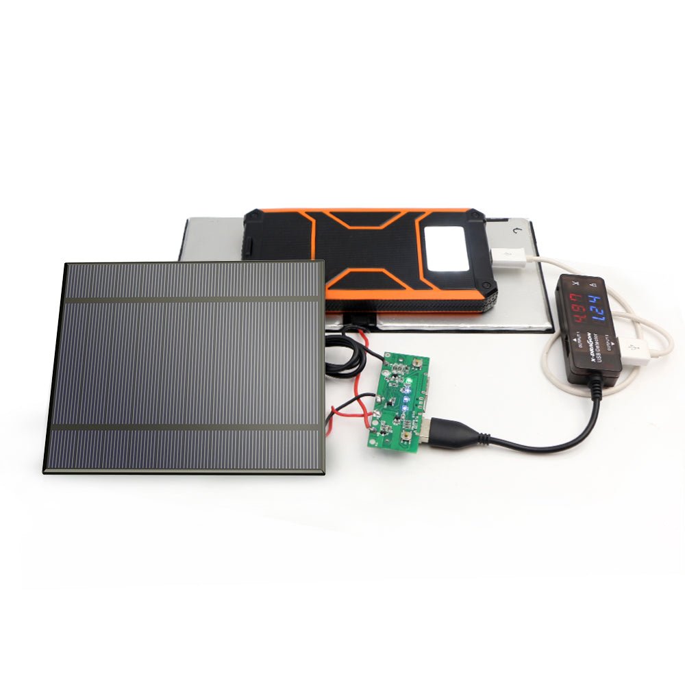 ALLPOWERS 2pcs 2.5W 5V/500mAh Mini kit de cargador de panel solar DIY