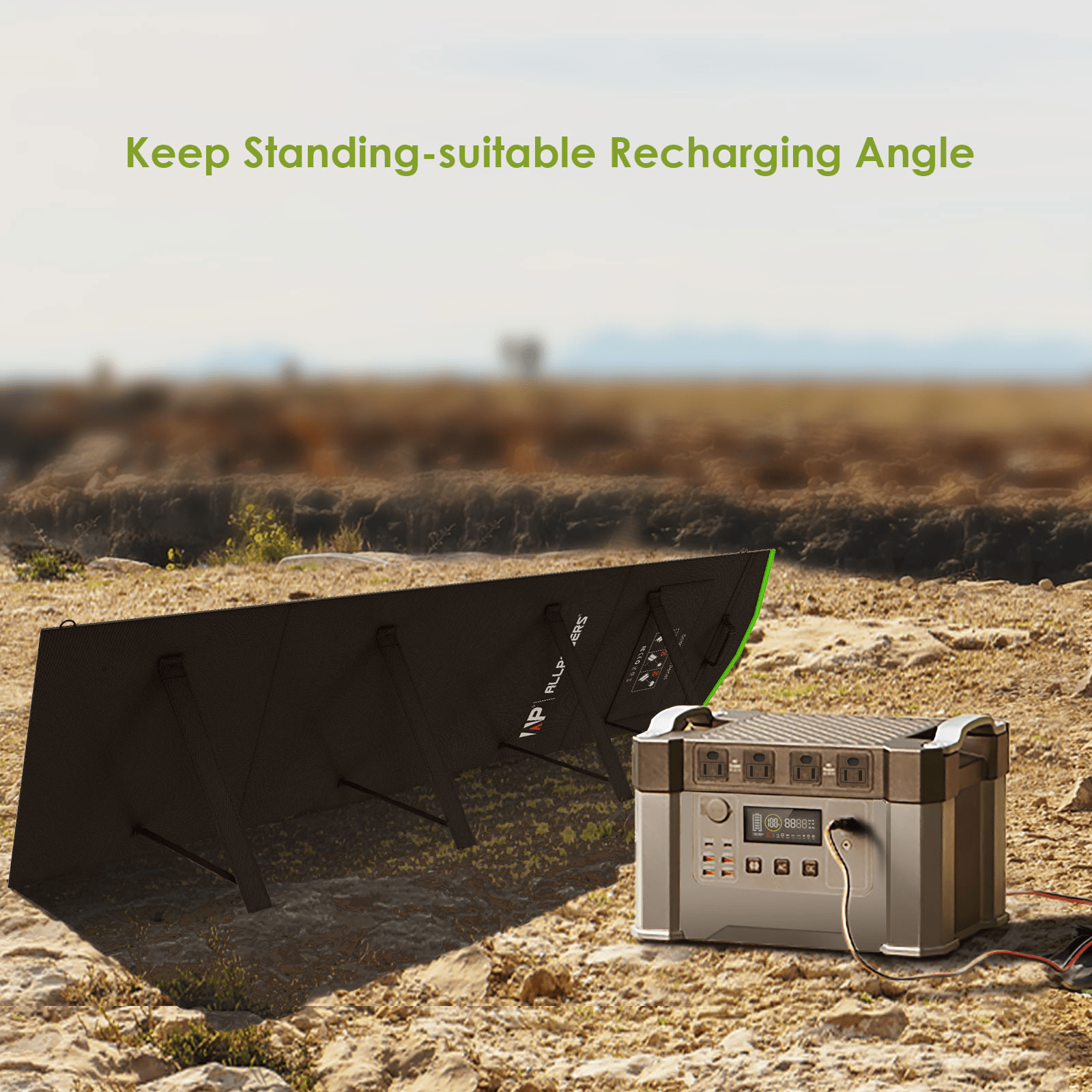 ALLPOWERS SP033 Placa Solar Portátil Monocristalino 200W