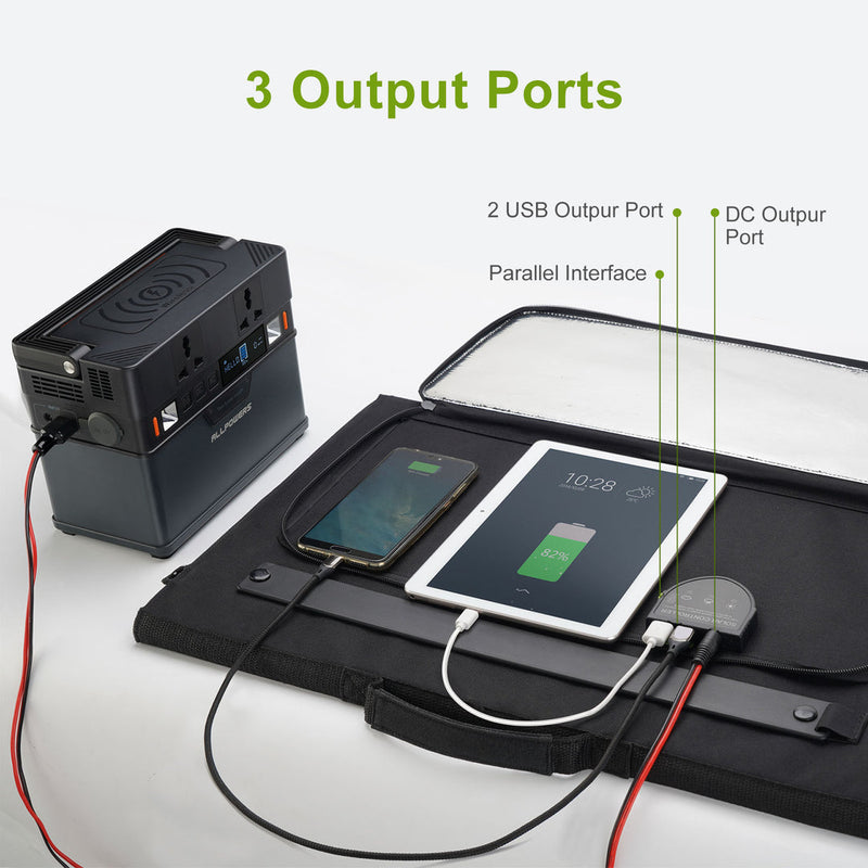 ALLPOWERS Generator Solar 200W (S200 + SP020 60W Panel Solar)