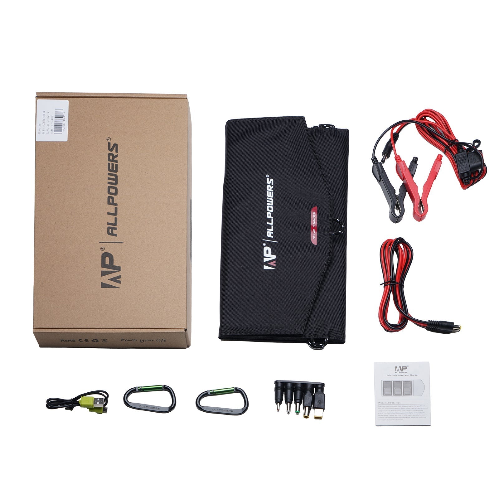 ALLPOWERS Placa Solar Portátil 18V 21W