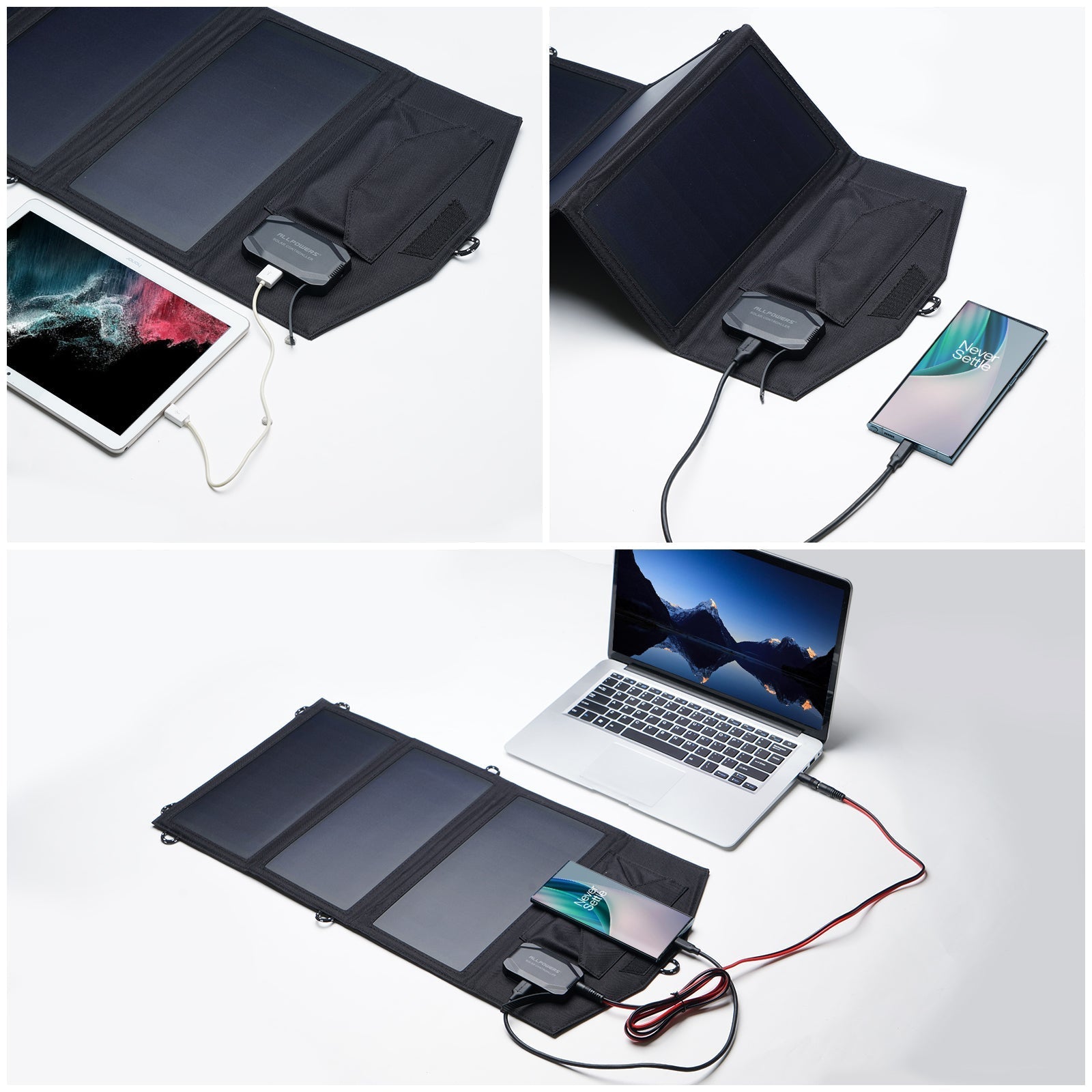 ALLPOWERS Placa Solar Portátil 18V 21W