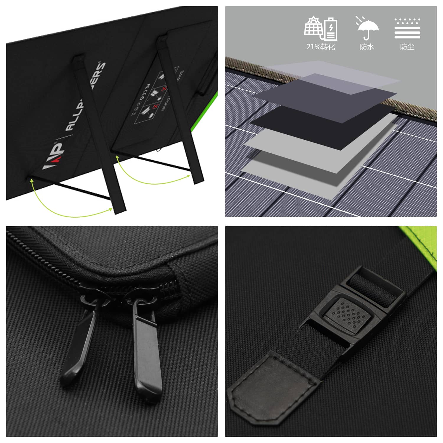 ALLPOWERS SP029 Placa Solar Portátil Monocristalino 140W