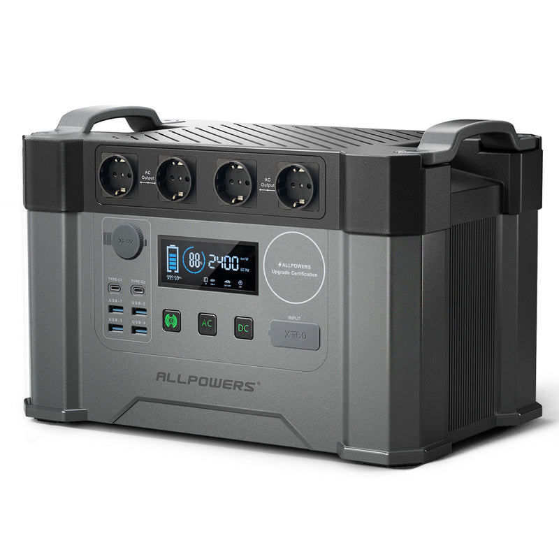 ALLPOWERS Generador Solar 2000W (S2000 + SP037 Panel Solar 400W)