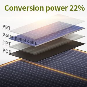 ALLPOWERS Generator Solar 200W (S200 + SP026 60W Placa Solar)
