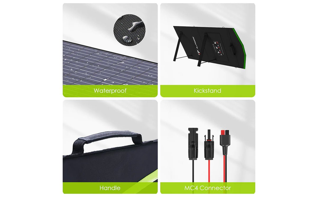ALLPOWERS Generador Solar 4000W (R4000 + SP027 Panel Solar 100W)