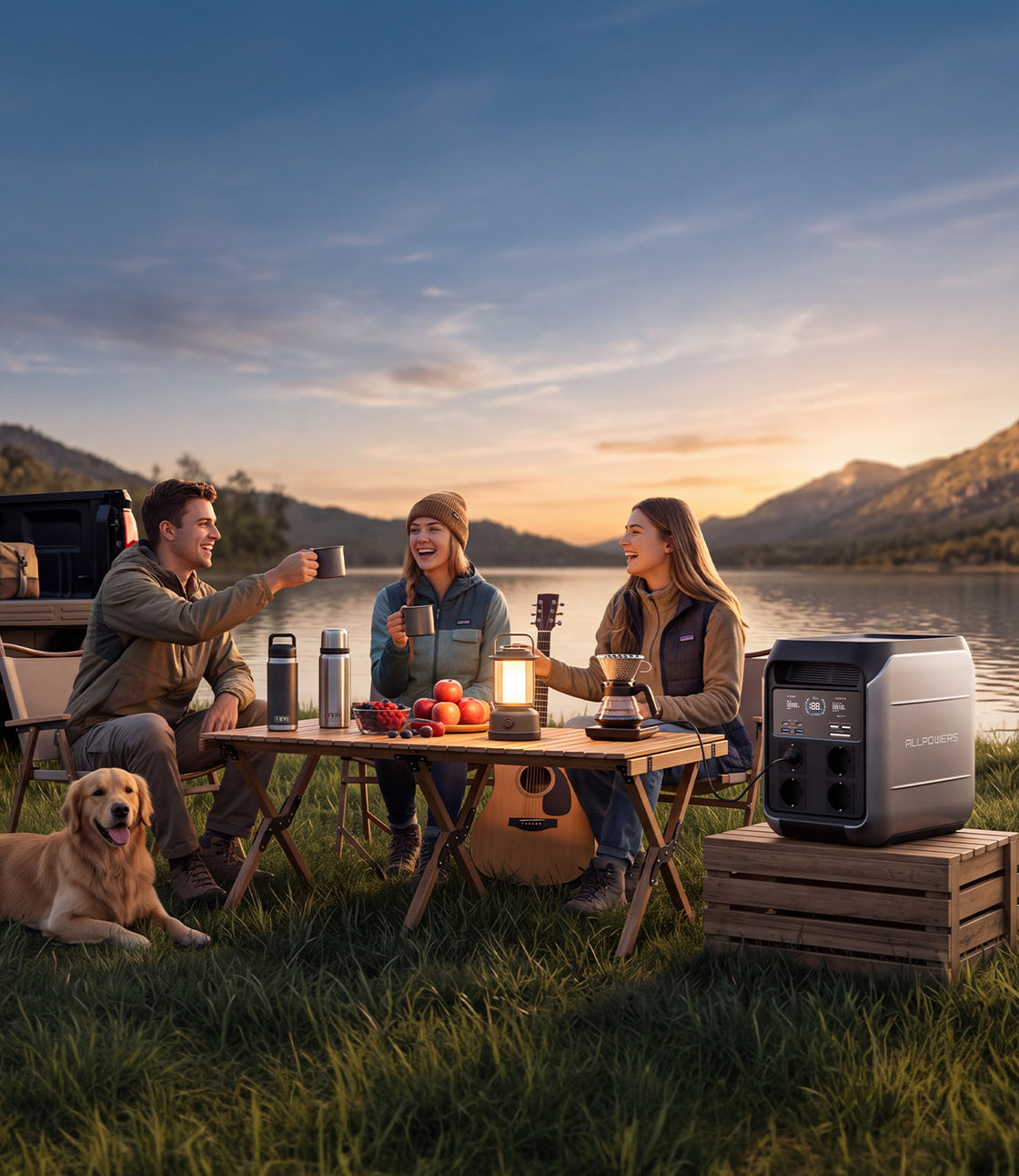 Camping al aire libre