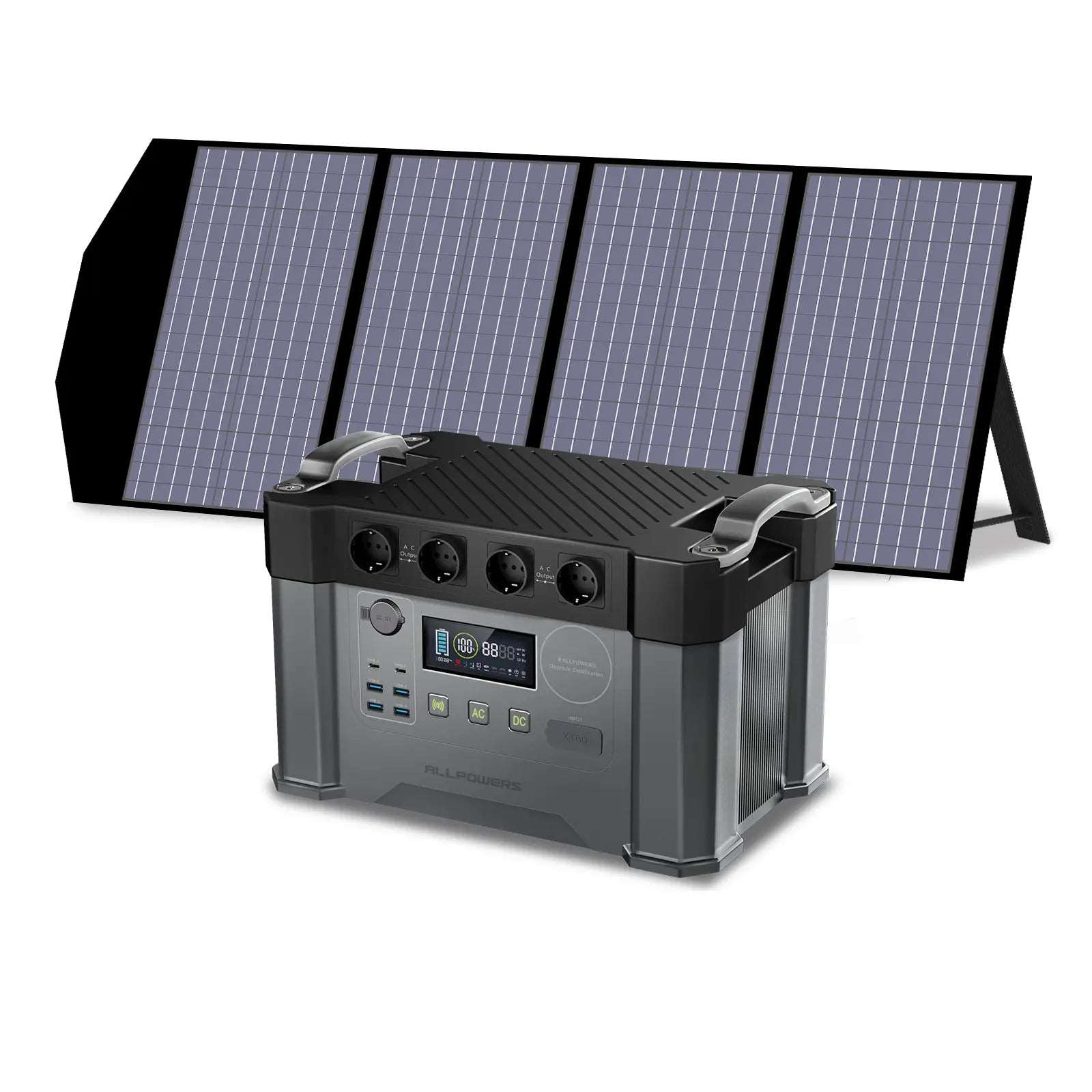 ALLPOWERS Generador Solar 2000W (S2000 + SP029 Panel Solar 140W)