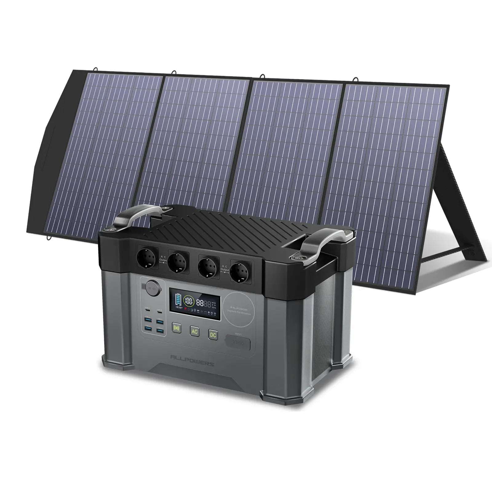 ALLPOWERS Generador Solar 2000W (S2000 + SP033 Panel Solar 200W)