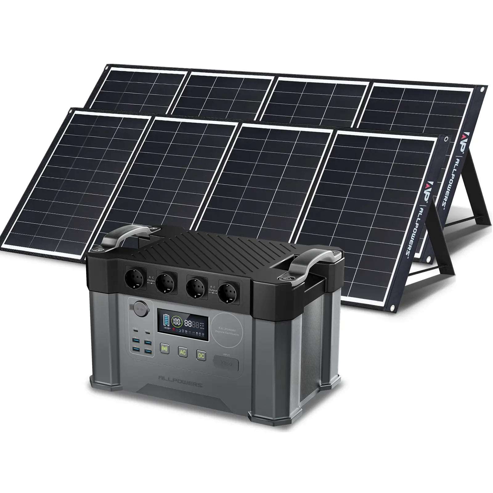 ALLPOWERS Generador Solar 2000W (S2000 + SP035 Panel Solar 200W)