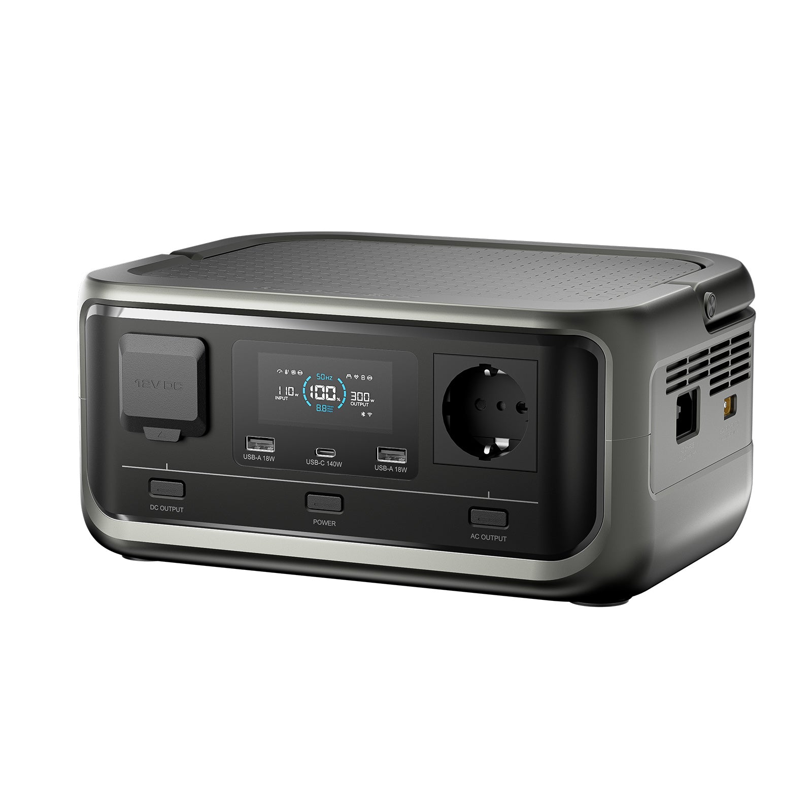 ALLPOWERS Generador Solar 300W (P300 + SOLAX SE100 Placa Solar Flexible 100W)