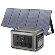 Generador Solar Allpowers 1800W 1152Wh - Estación De Energía Portátil Con Panel 100W Para Camping Y Autocaravanas