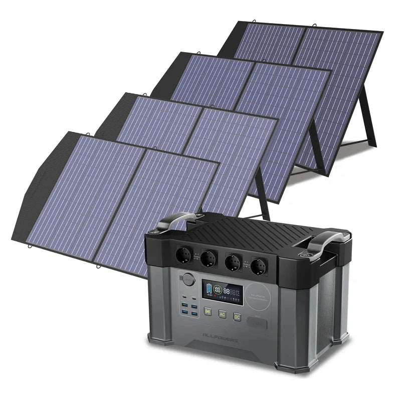 ALLPOWERS Estación de Energía Portátil S2000 Pro 2400W 1451Wh