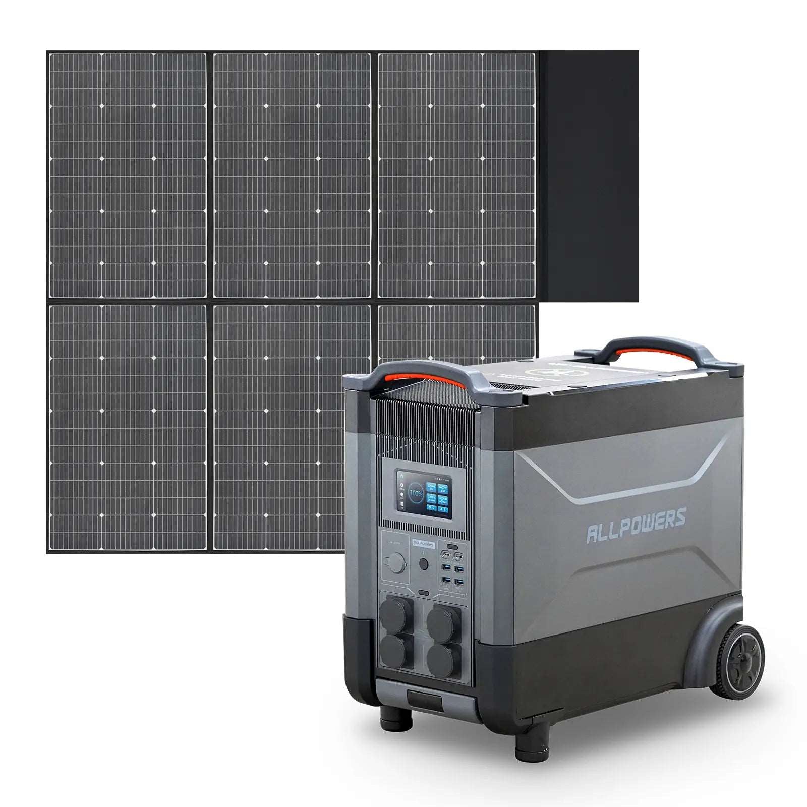 ALLPOWERS Generador Solar 4000W (R4000 + SP039 Panel Solar 600W)