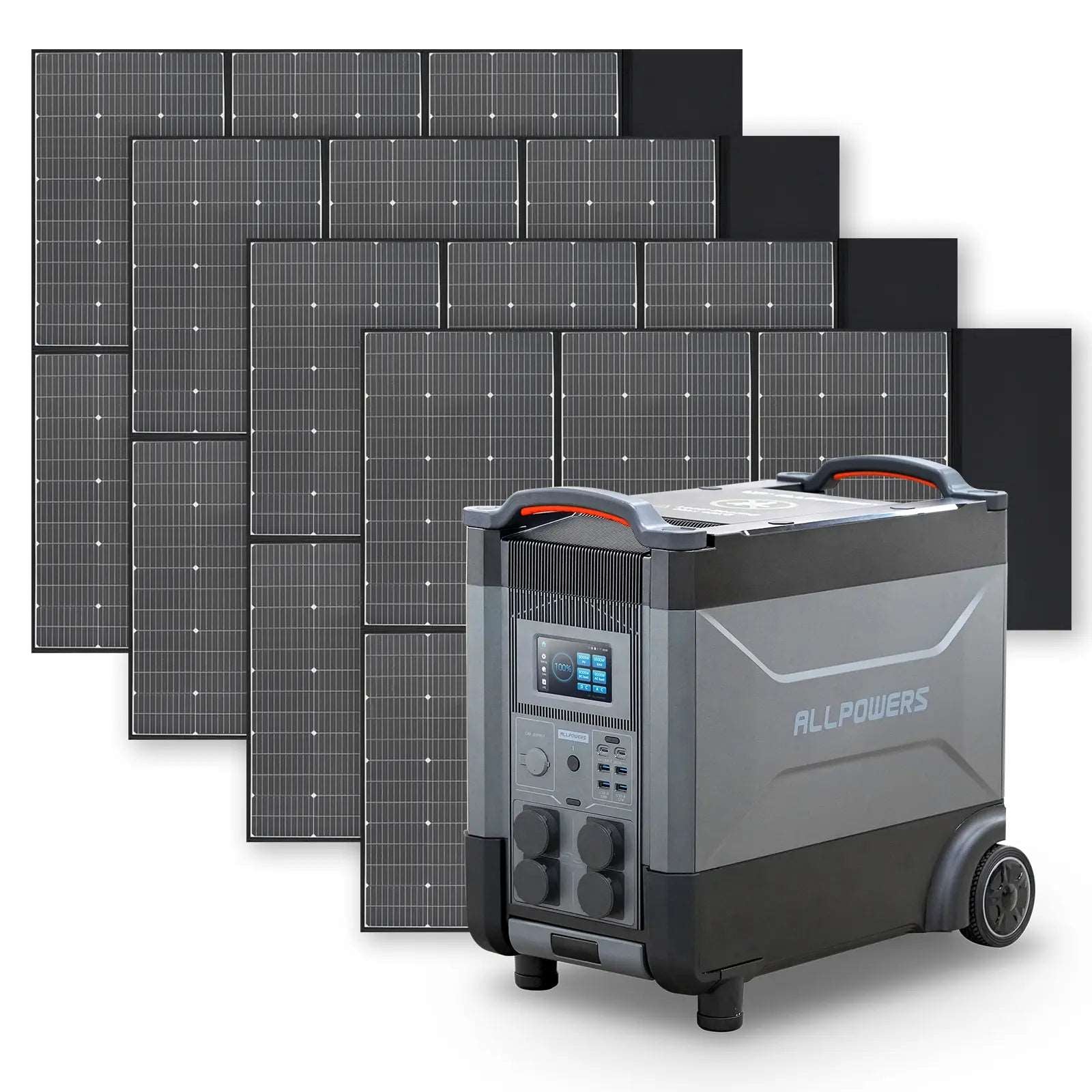 ALLPOWERS Generador Solar 4000W (R4000 + SP039 Panel Solar 600W)