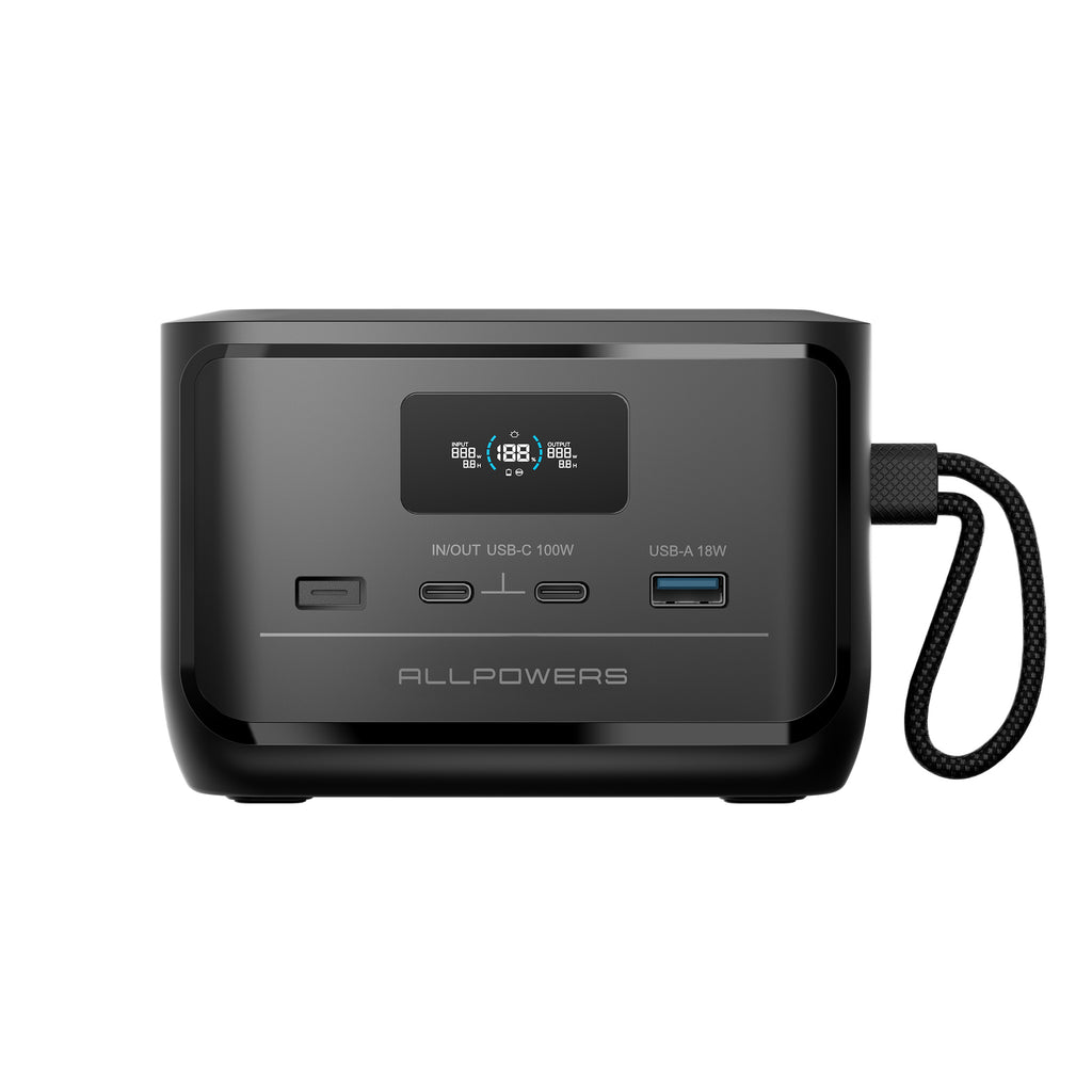 ALLPOWERS P100 Fuente de alimentación portátil (128W 99.2Wh) en ALLPOWERS