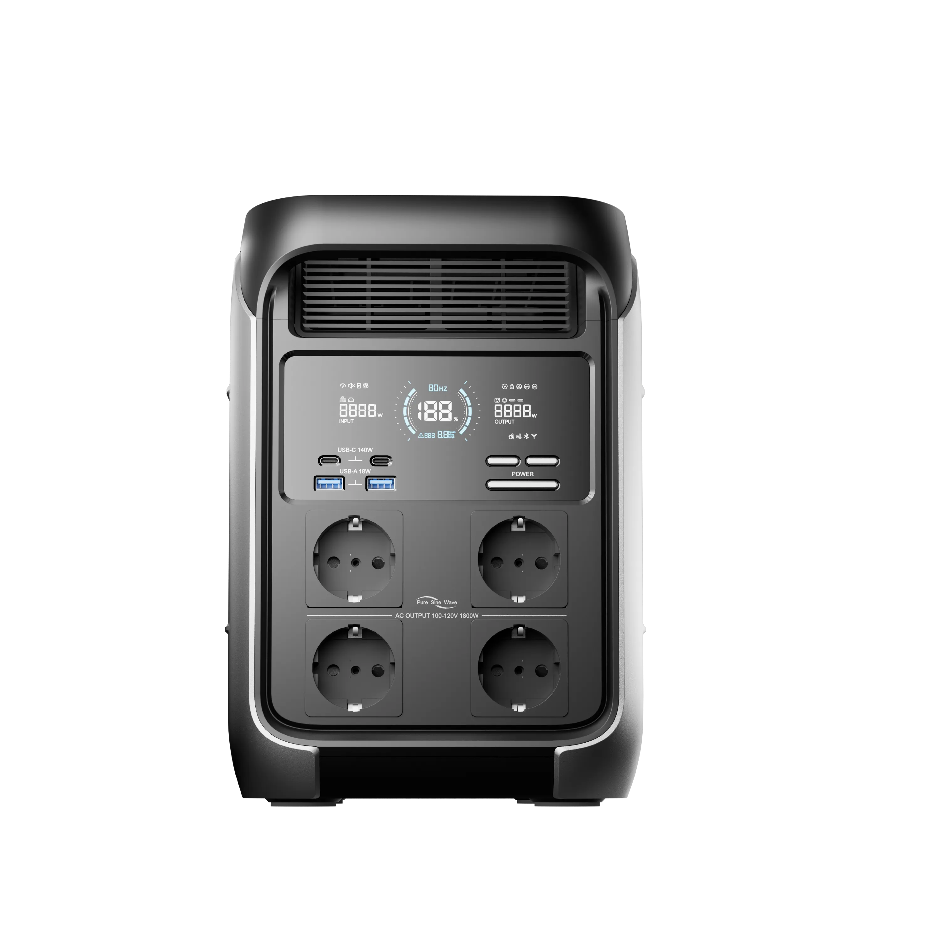ALLPOWERS P1800 Estación de Energía Portátil 1800W 1024Wh LiFeP04 Batería