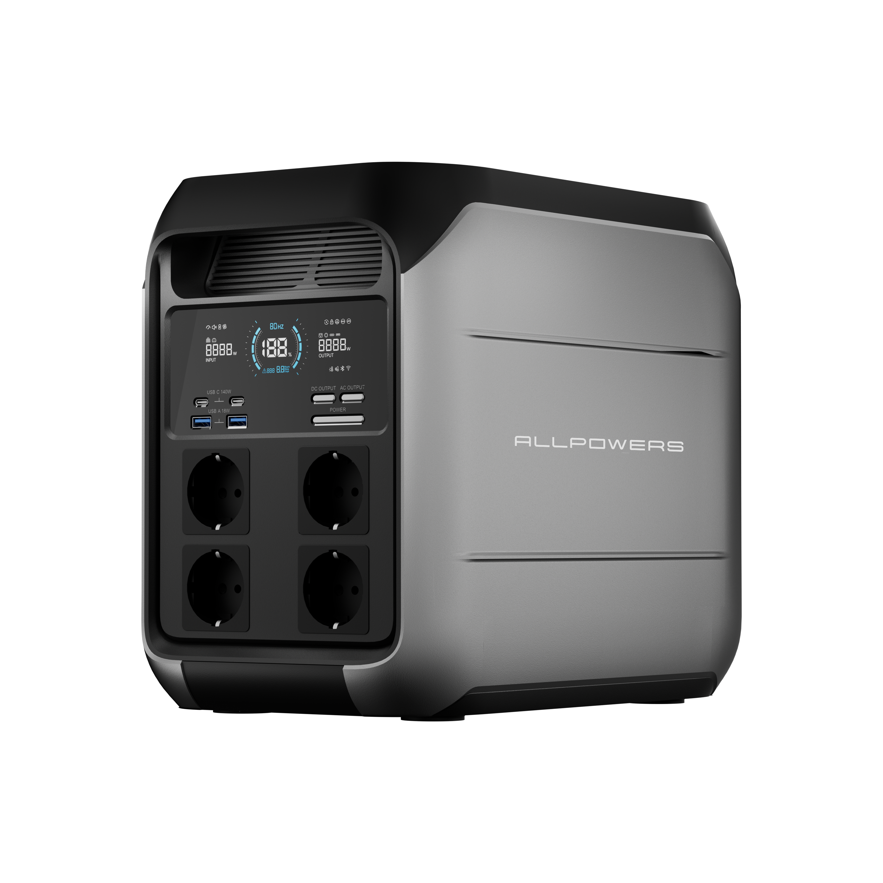 ALLPOWERS P1800 Estación de Energía Portátil 1800W 1024Wh LiFeP04 Batería