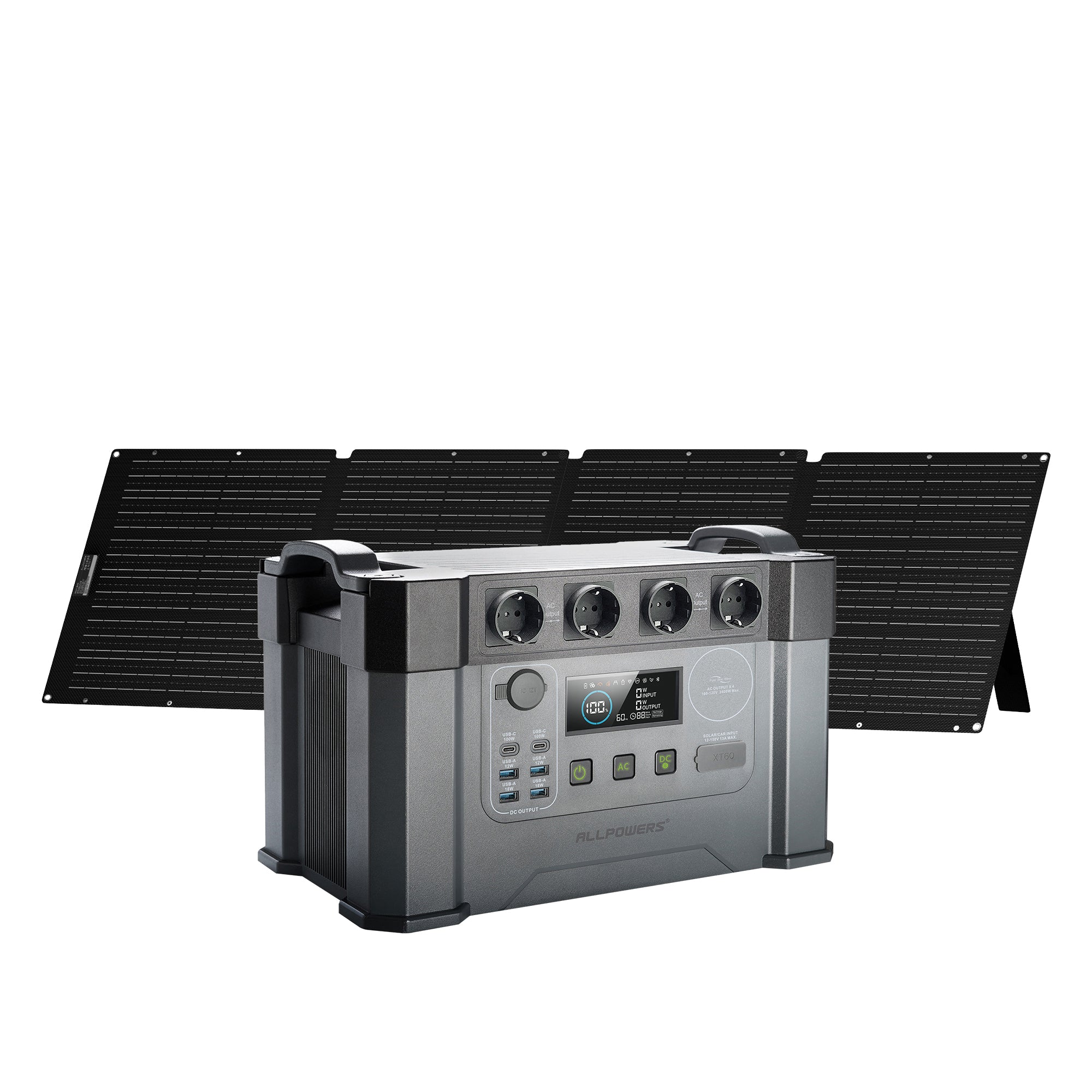 ALLPOWERS Estación de Energía Portátil S2000 Pro 2400W 1451Wh