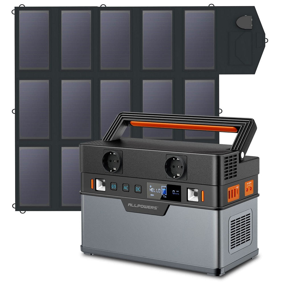 ALLPOWERS Kit Generador Solar 700W ( S700 + SP012 Panel Solar 100W)