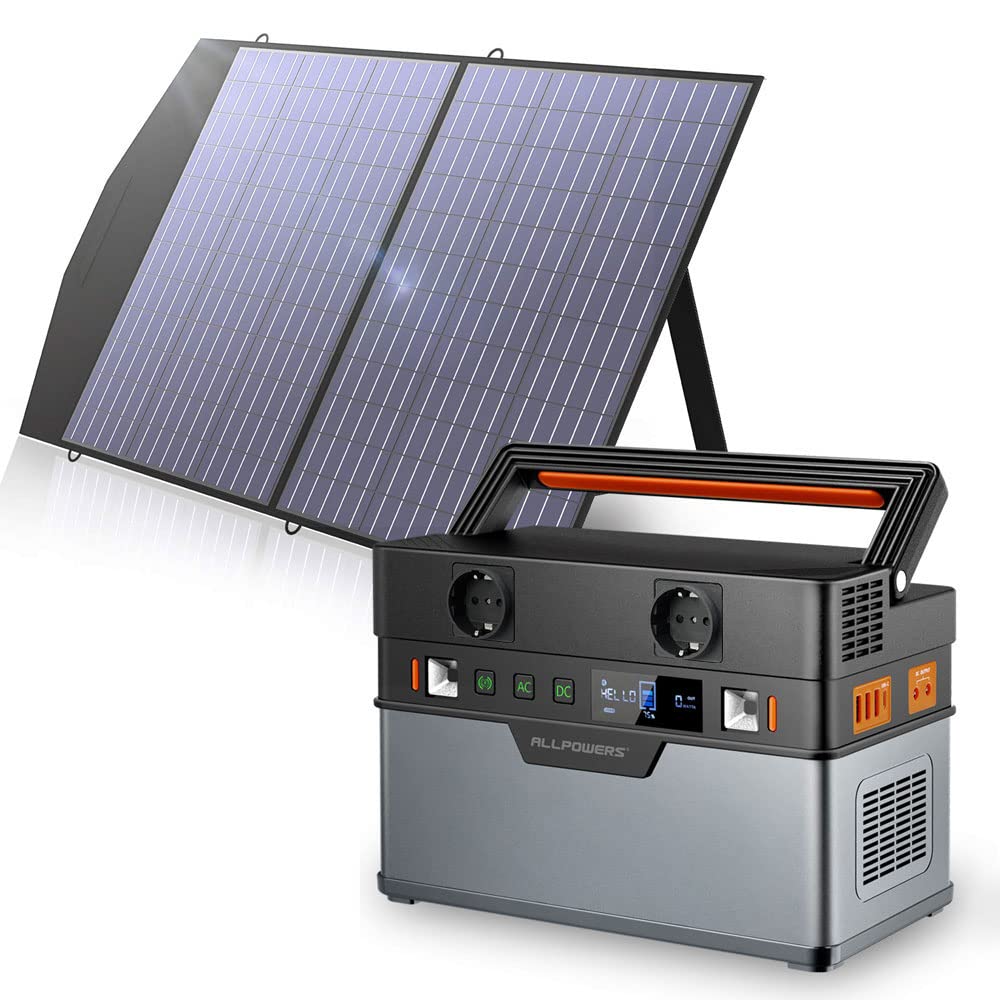 ALLPOWERS Kit Generador Solar 700W ( S700 + SP027 Panel Solar 100W)