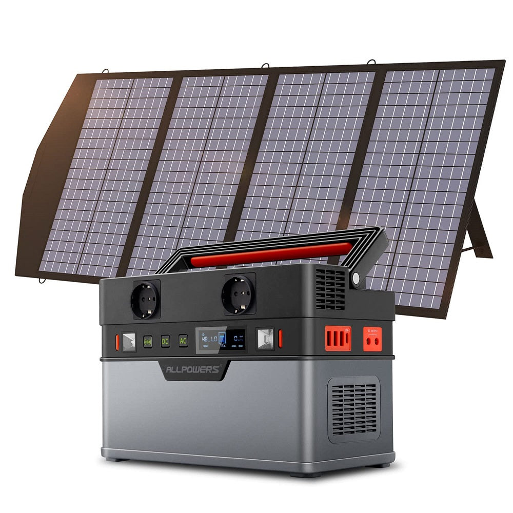 Kit Generador Solar ALLPOWERS 700W ( S700 + SP029 Panel Solar 140W)